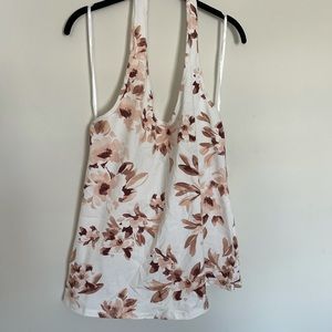 NWT Torrid floral halter tank top.